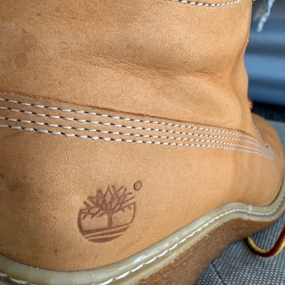 Timberland Women's Tan Wedge Ankle Boots - Picture 5 of 6